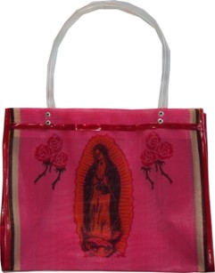 MEXICAN GUADALUPE MARKET MESH BAGS ASSTD COLORS 14.5" x 11